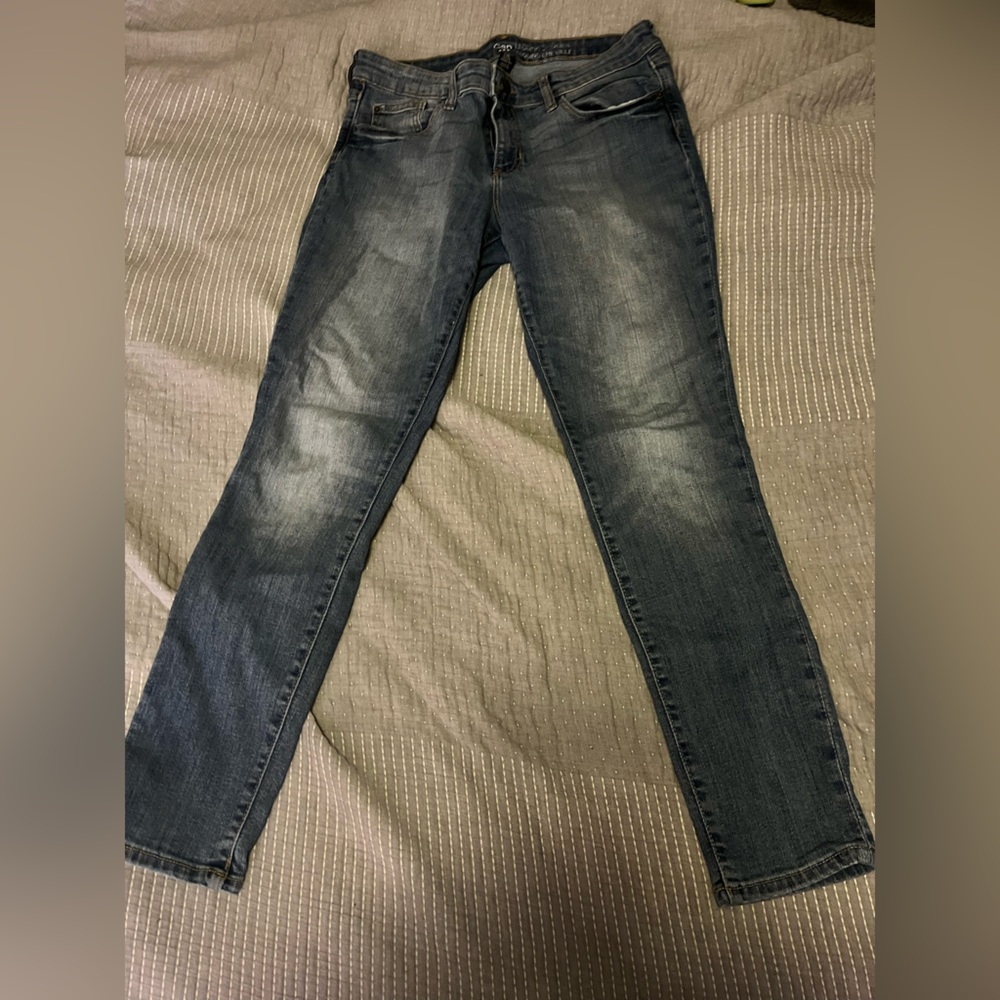 Gap skinny jeans. Medium wash jeggings